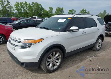 2014 Ford Explorer Limited из США, поврежденный, VIN 1FM5K8F8XEGA53553